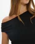 Chloe Off Shoulder Top - Black