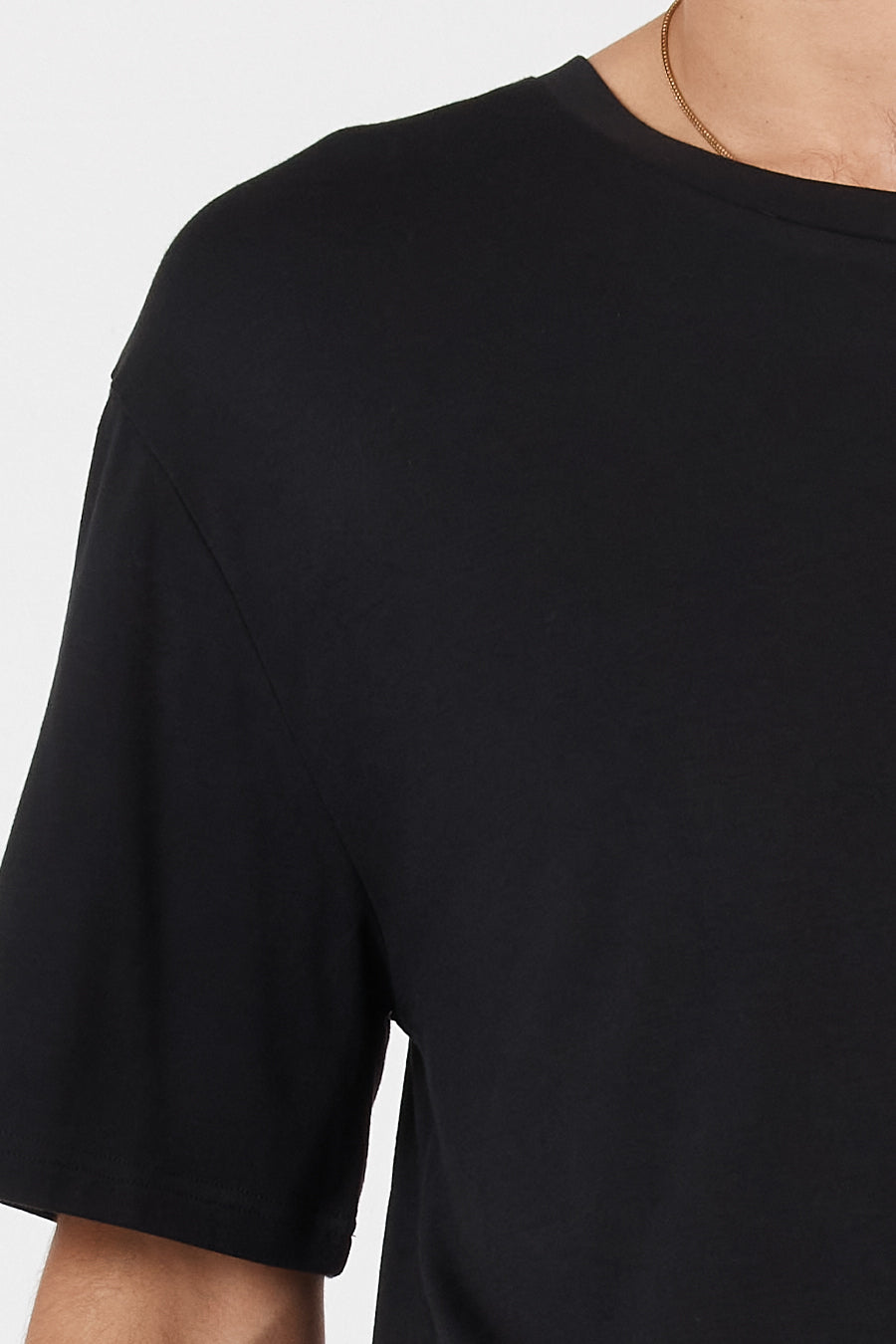 Como Crew Neck T-Shirt - Black