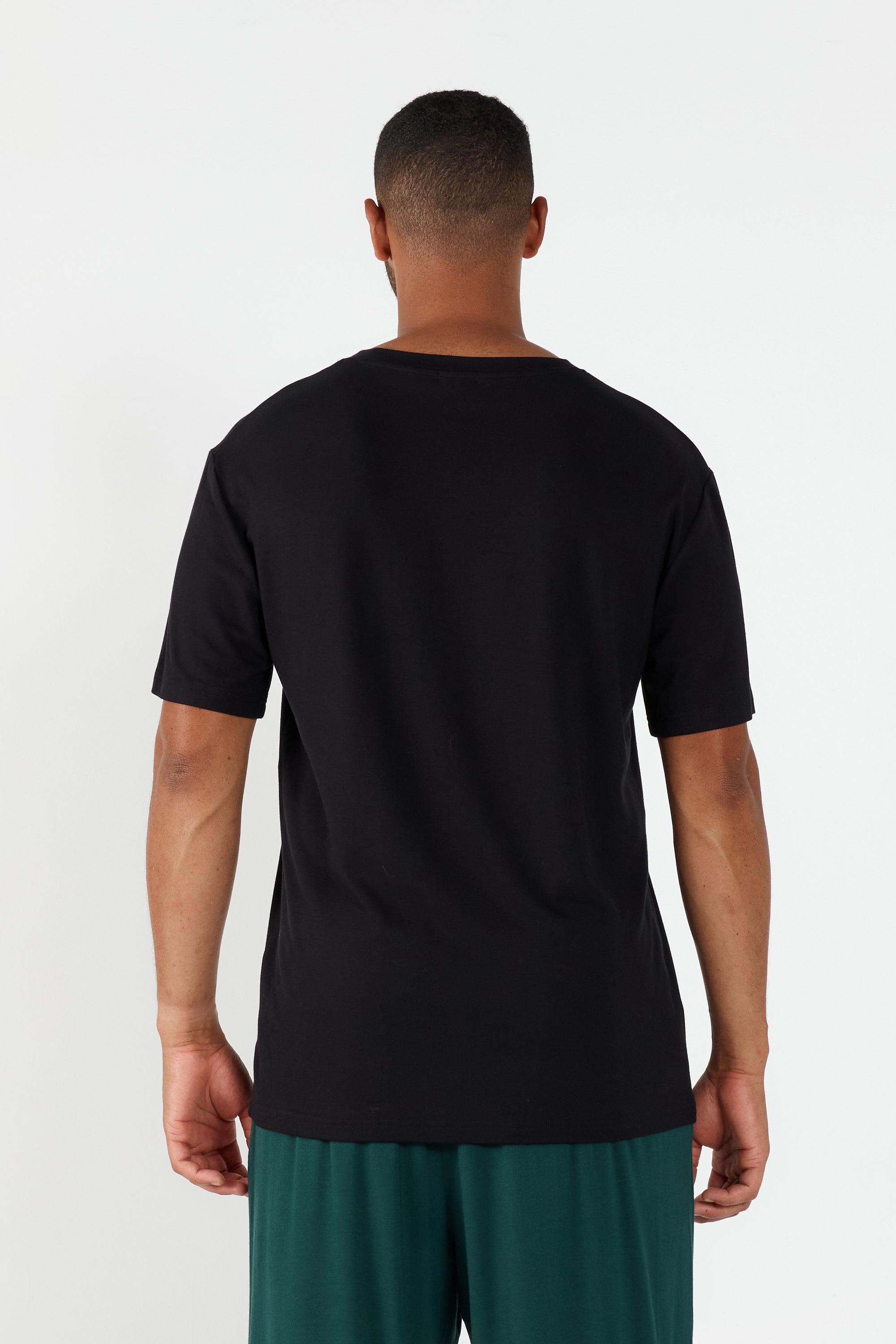 Como Crew Neck T-Shirt - Black