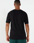 Como Crew Neck T-Shirt - Black