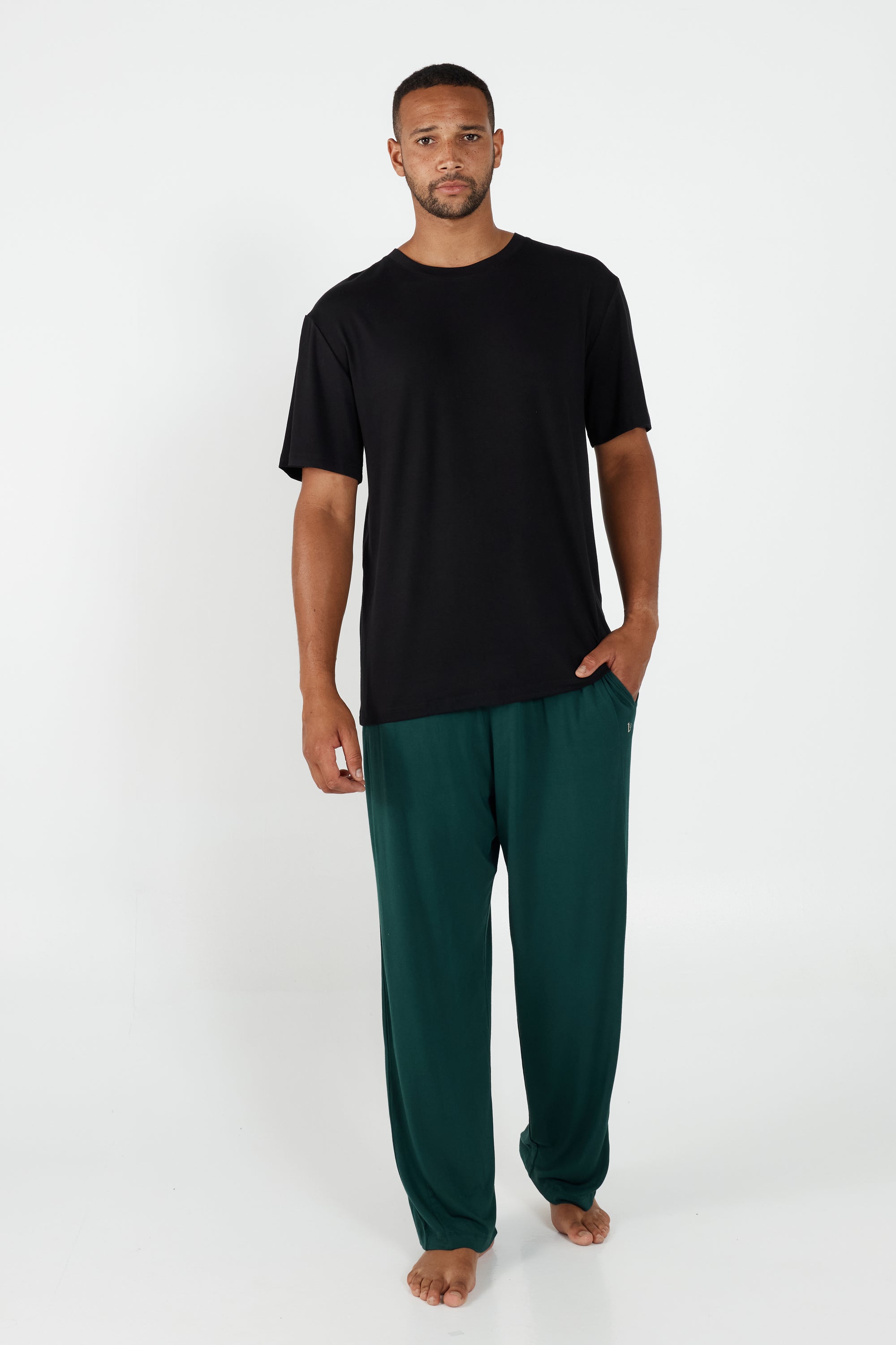 Como Crew Neck T-Shirt - Black