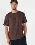 Como Crew Neck T-Shirt - Brown