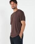 Como Crew Neck T-Shirt - Brown