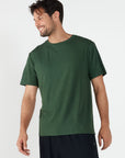 Como Crew Neck T-Shirt - Forest Green