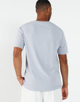 Como Crew Neck T-Shirt - Lavender Grey