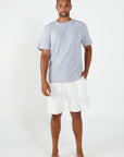 Como Crew Neck T-Shirt - Lavender Grey