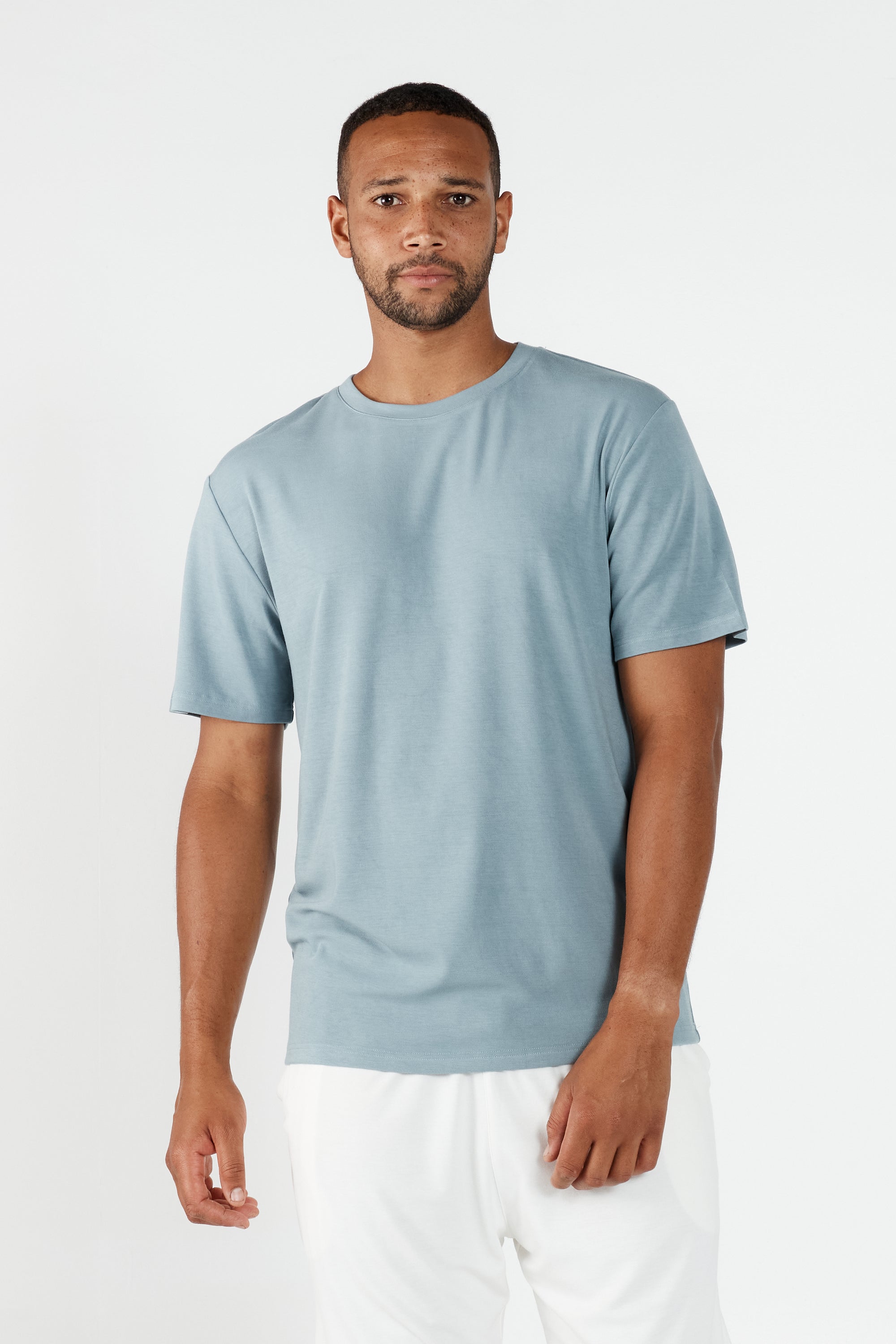 Como Crew Neck T-Shirt - Sage Marle