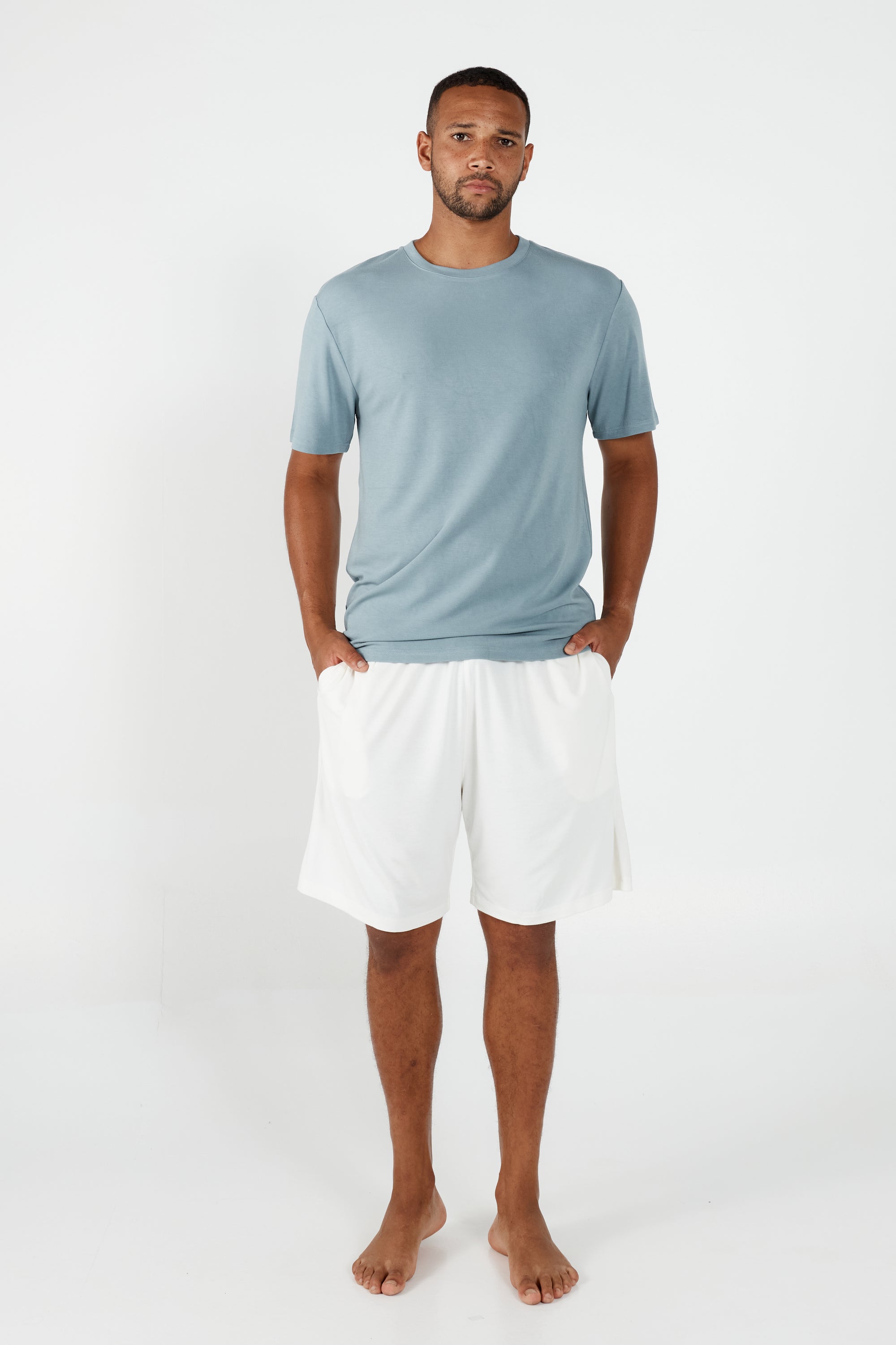 Como Crew Neck T-Shirt - Sage Marle
