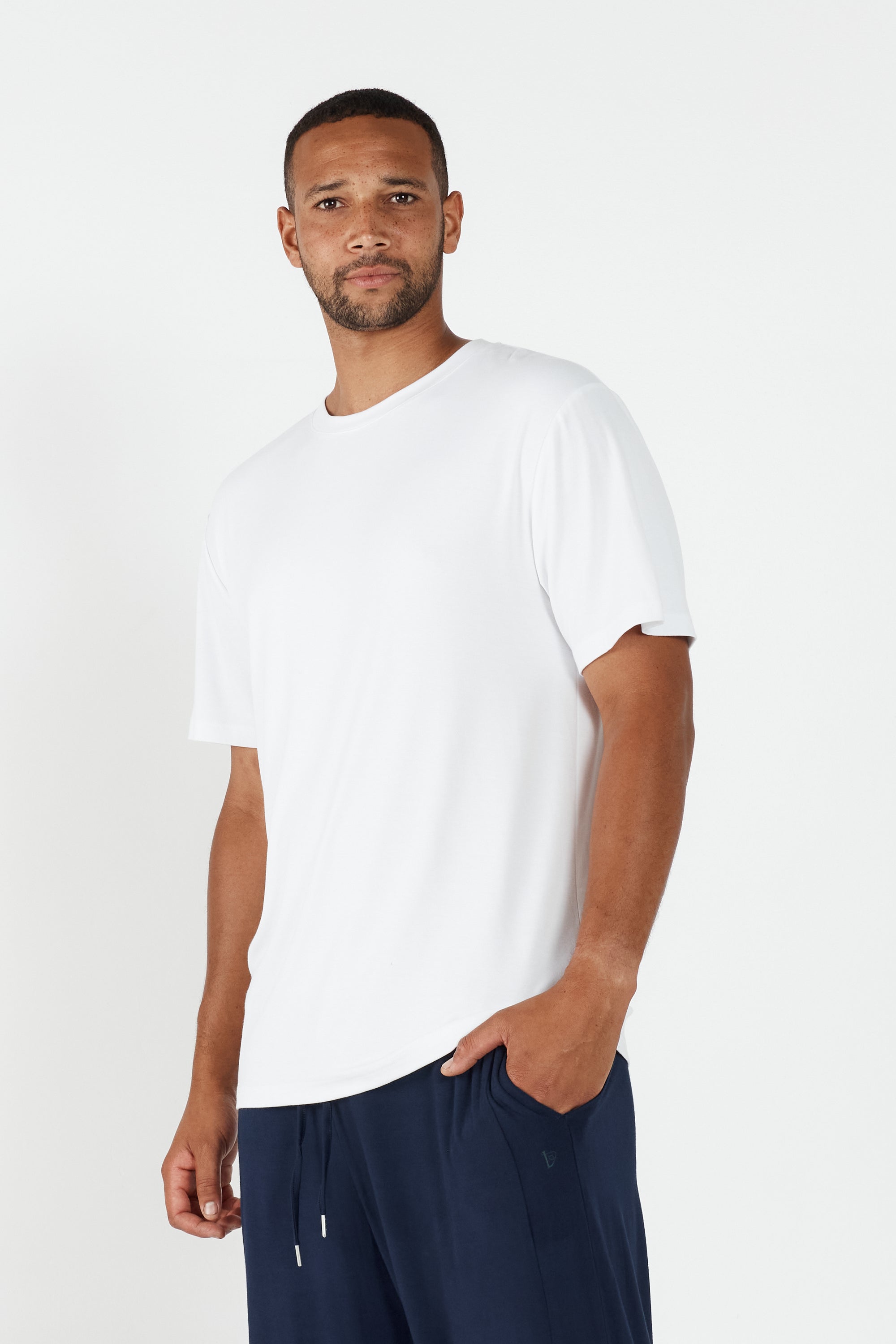Como Crew Neck T-Shirt - White