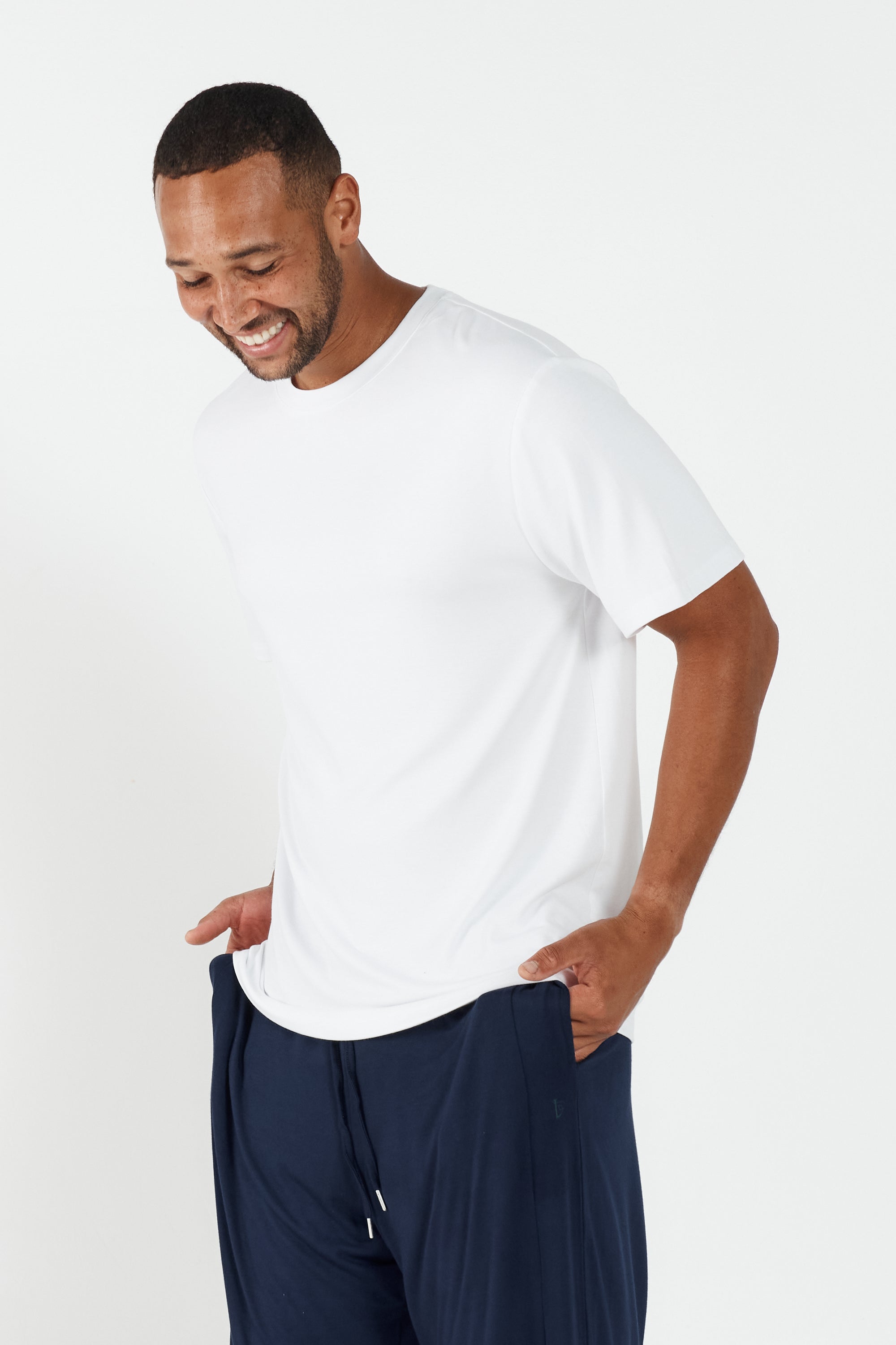 Como Crew Neck T-Shirt - White