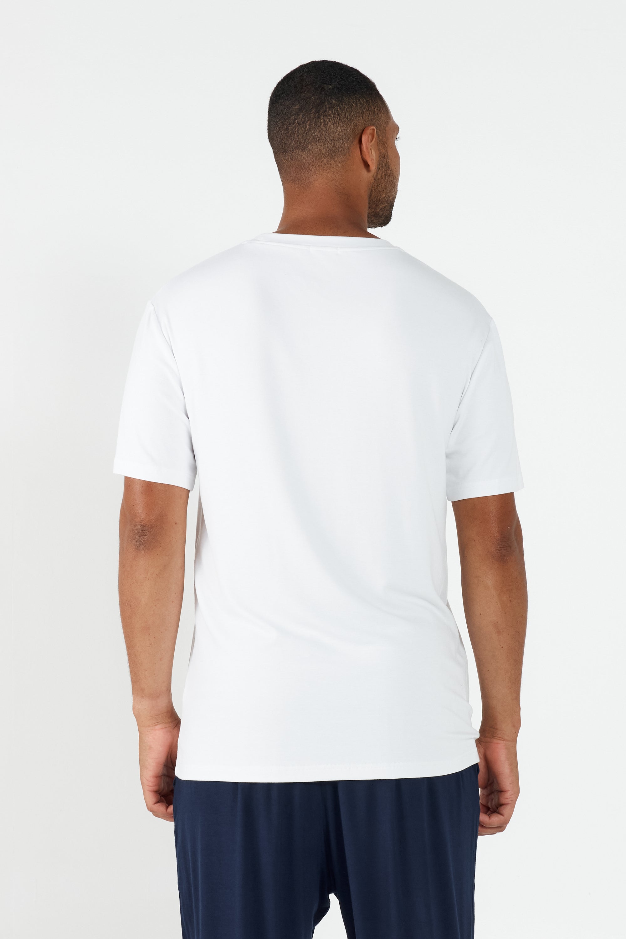 Como Crew Neck T-Shirt - White