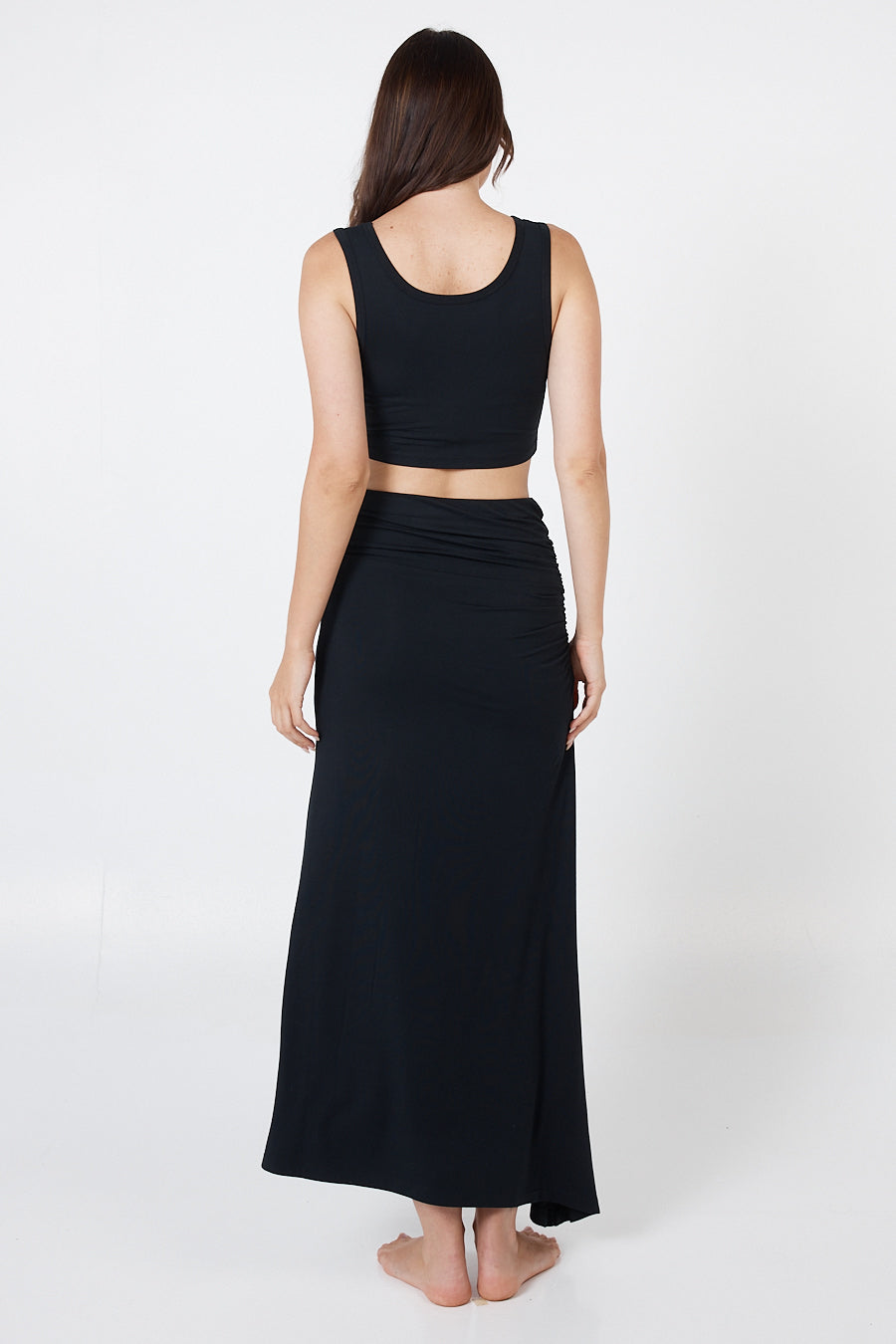 Como Crop Top - Black