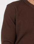 Como Henley Top - Brown