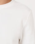 Como Henley Top - White