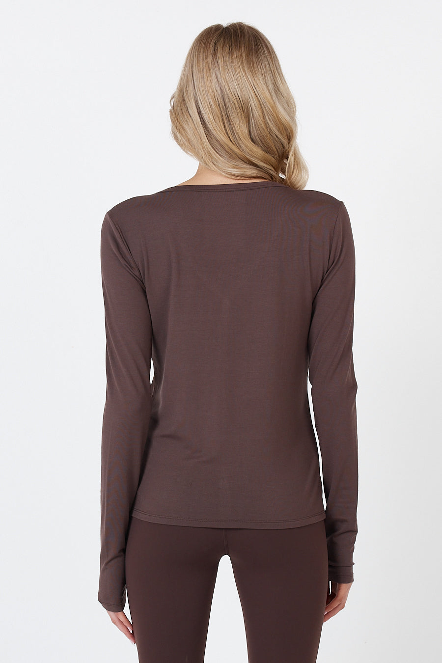 Como Long Sleeve Cardigan - Brown