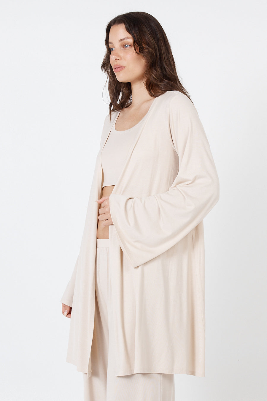 Como Lounge Robe - Beige