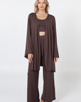 Como Lounge Robe - Brown