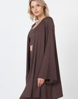 Como Lounge Robe - Brown
