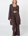 Como Lounge Robe - Brown