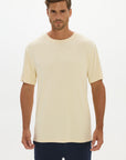 La Palma Crewneck T-Shirt - Butter