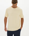 La Palma Crewneck T-Shirt - Butter