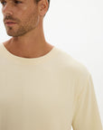 La Palma Crewneck T-Shirt - Butter