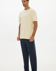 La Palma Crewneck T-Shirt - Butter