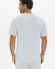 La Palma Crewneck T-Shirt - Pale Azure