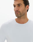 La Palma Crewneck T-Shirt - Pale Azure