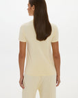 La Palma Crewneck T-Shirt - Butter