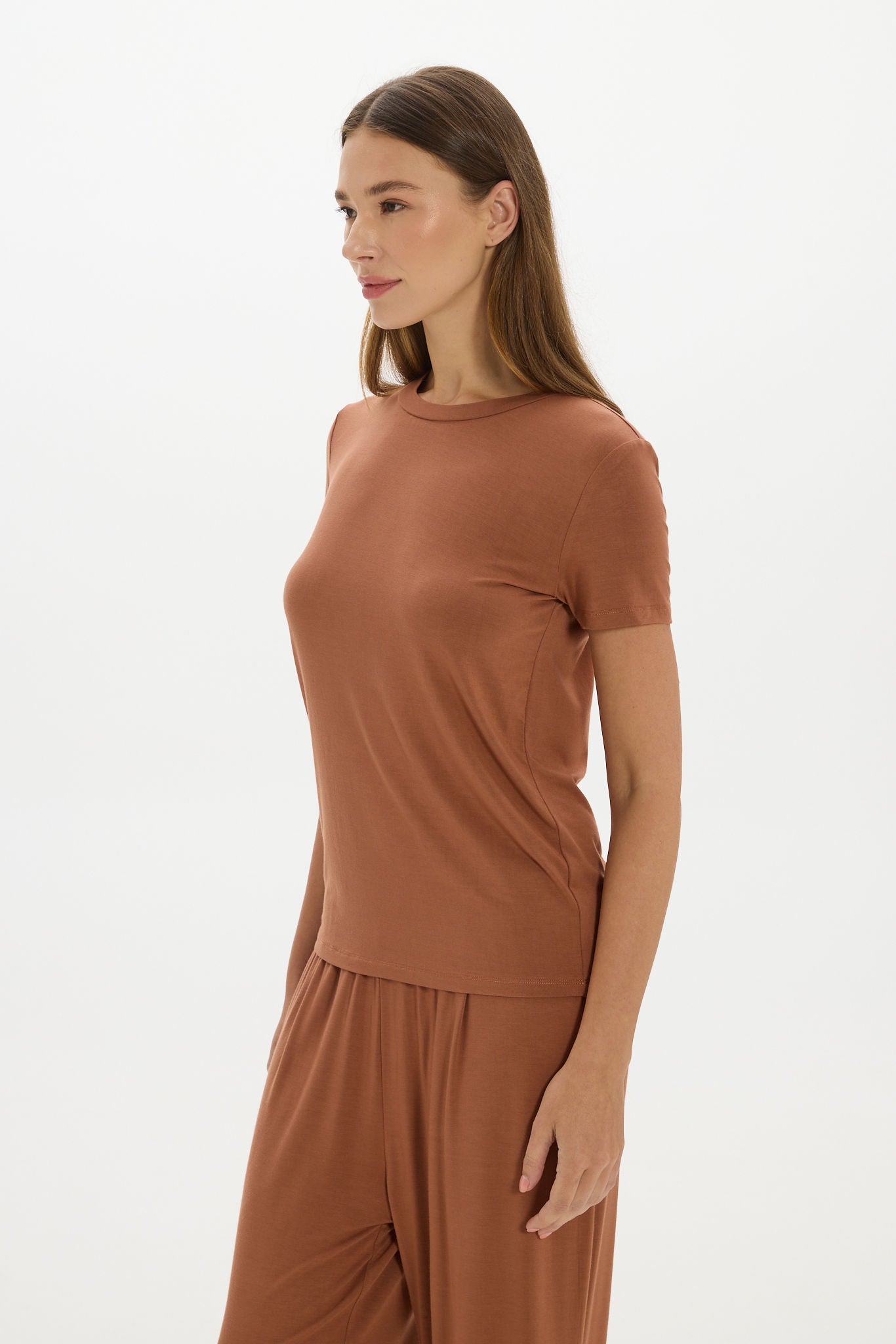 La Palma Crewneck T-Shirt - Earth