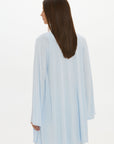 La Palma Light Lounge Robe - Pale Azure