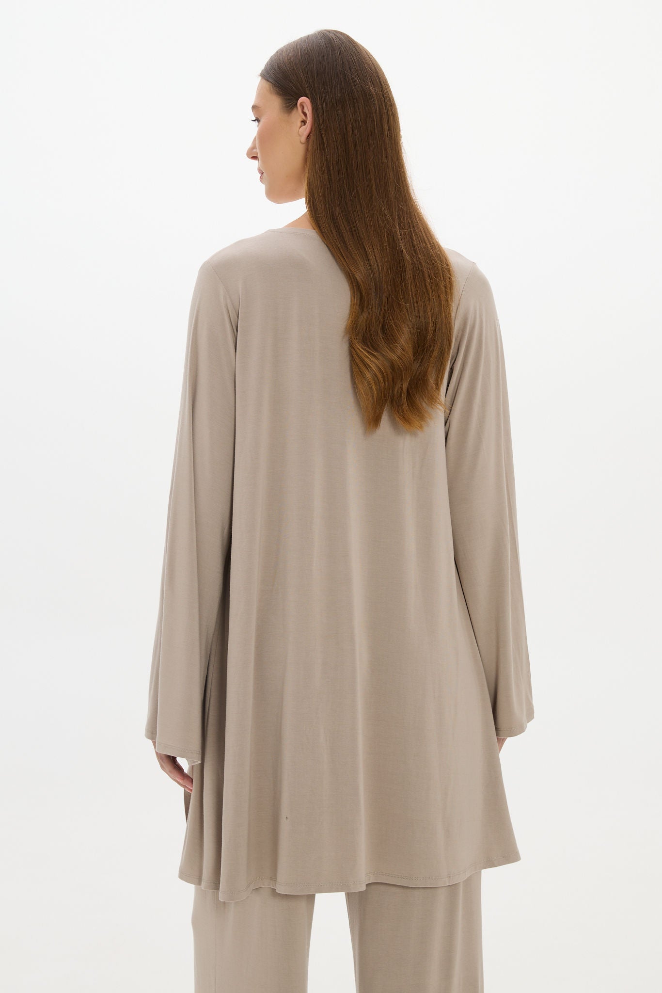 La Palma Light Lounge Robe - Taupe