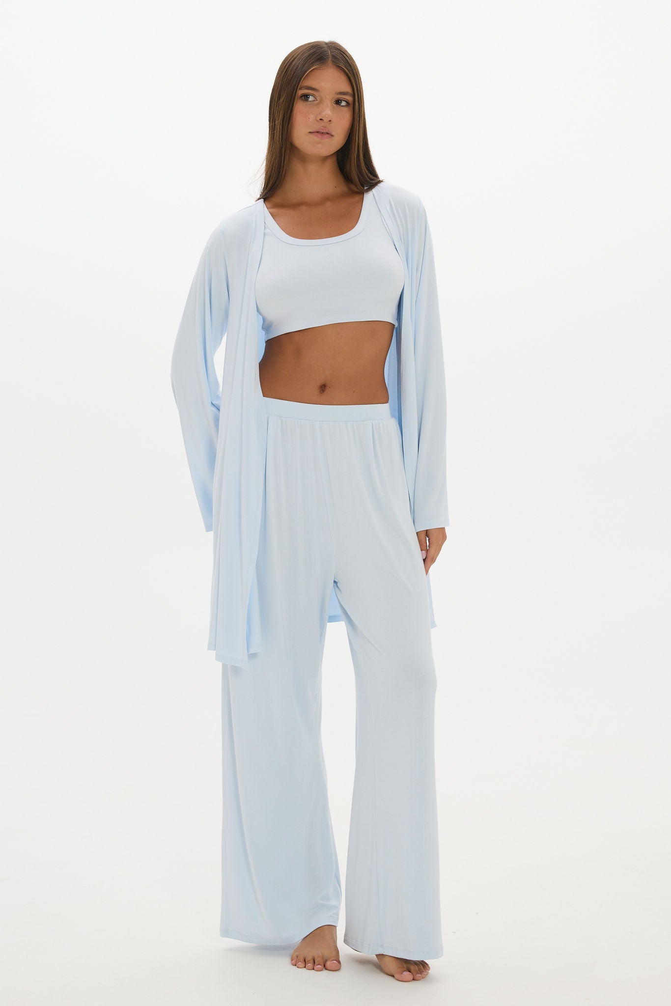 La Palma Lounge Pants - Pale Azure
