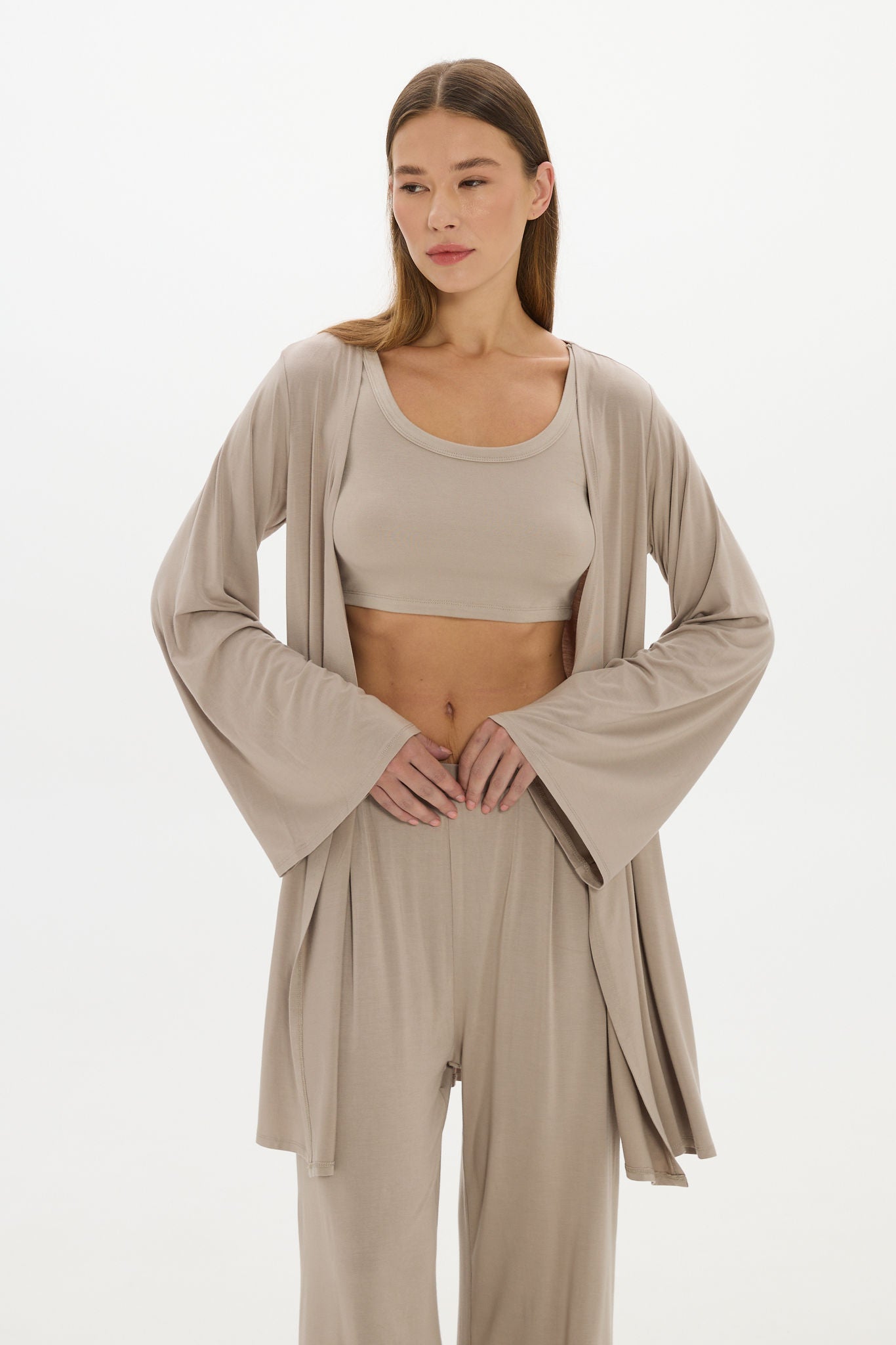 La Palma Lounge Pants - Taupe
