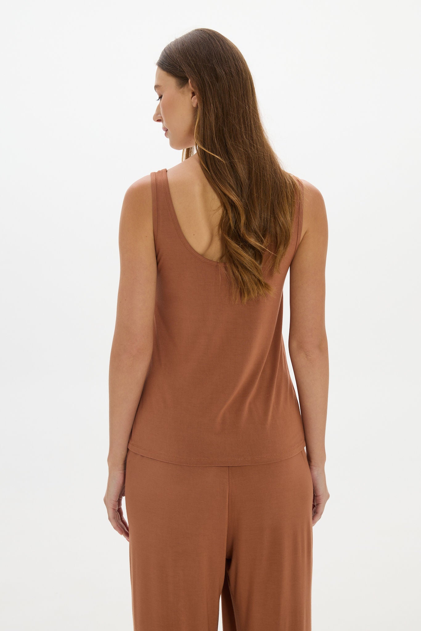 La Palma Lounge Tank Top - Earth