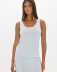 La Palma Lounge Tank Top - Pale Azure