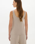 La Palma Lounge Tank Top - Taupe
