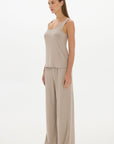 La Palma Lounge Tank Top - Taupe