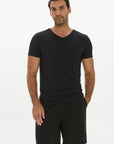 V-neck Undershirt - Black