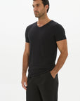 V-neck Undershirt - Black
