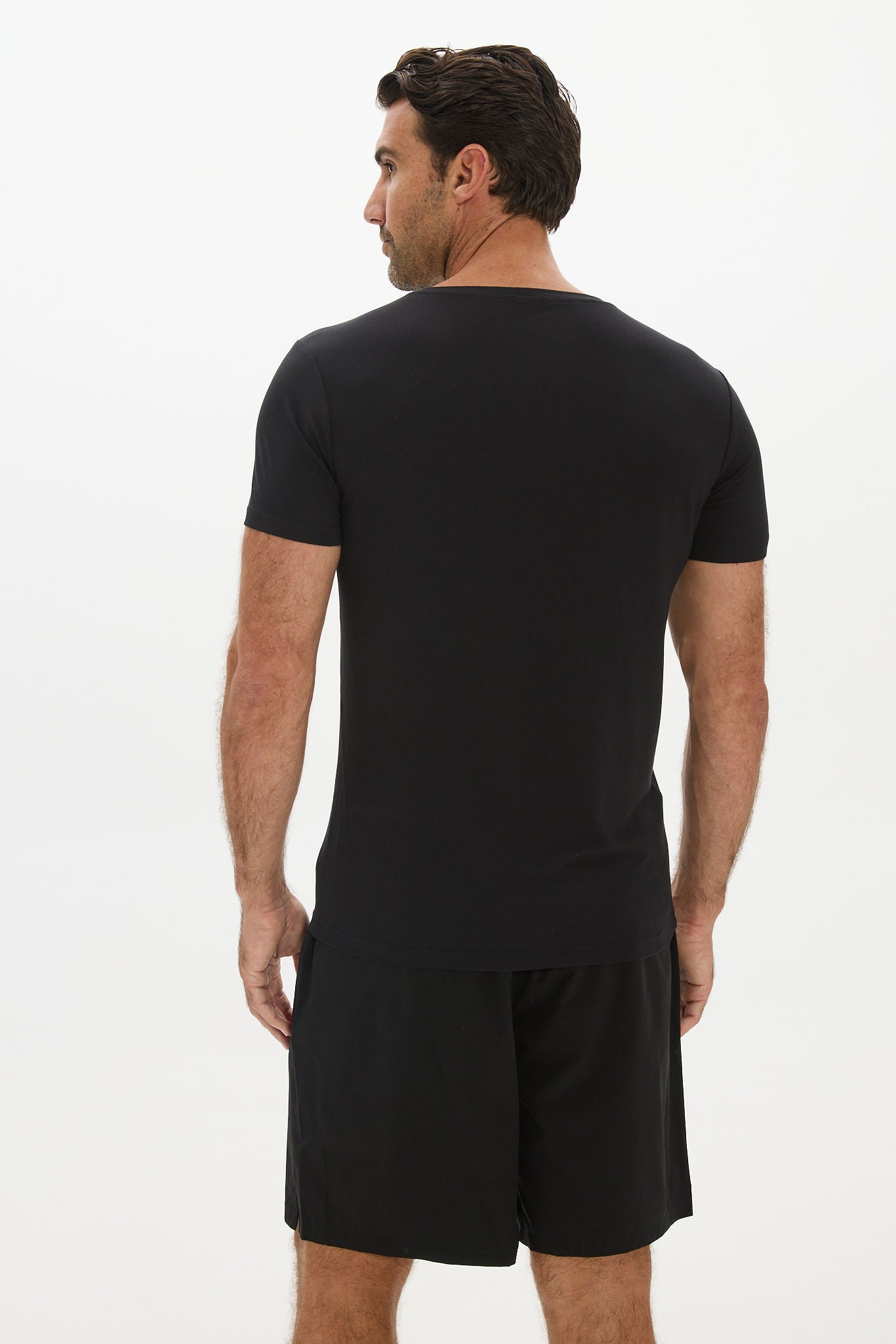 V-neck Undershirt - Black