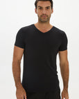 V-neck Undershirt - Black