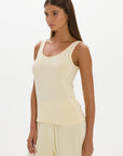 La Palma Lounge Tank Top - Butter