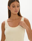 La Palma Lounge Tank Top - Butter