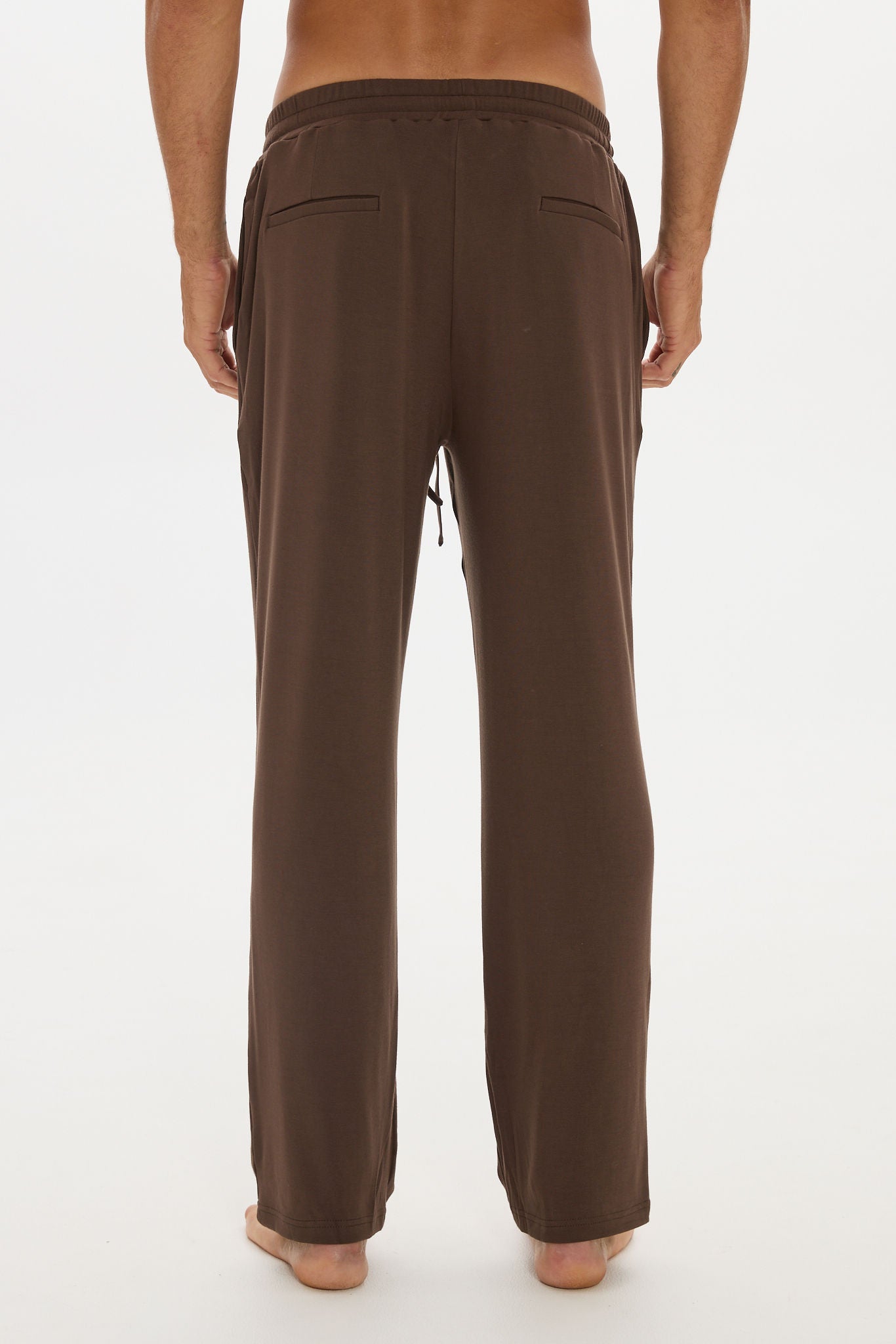 Tapered Leg Lounge Pant - Espresso