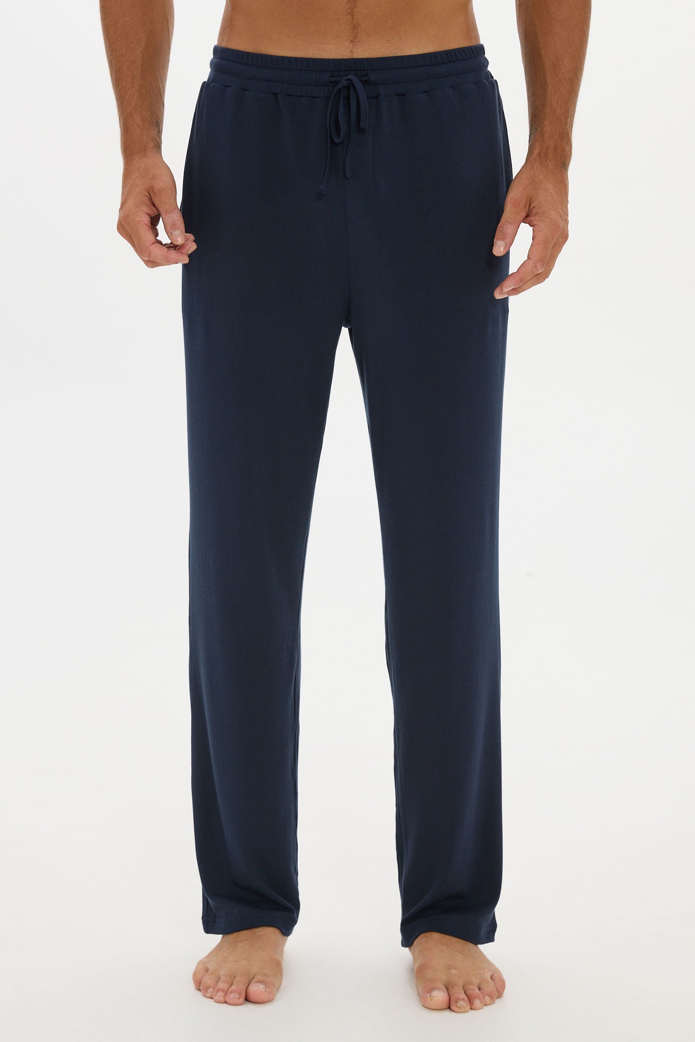 Tapered Leg Lounge Pant - Midnight Navy