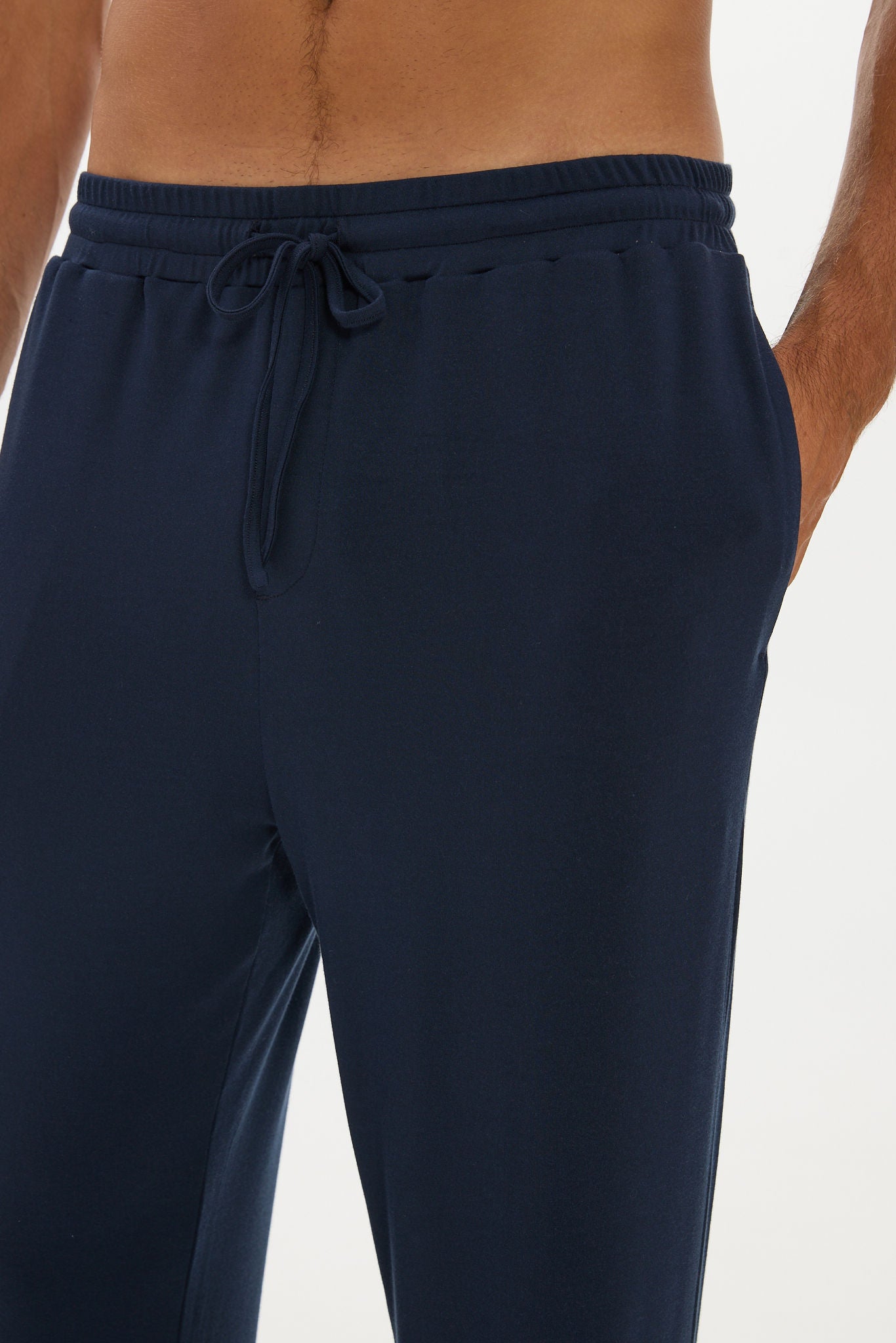 Tapered Leg Lounge Pant - Midnight Navy