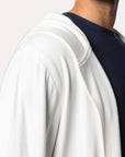 Sweat à capuche Lounge Open - Blanc