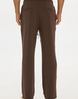 Tapered Leg Lounge Pant - Espresso